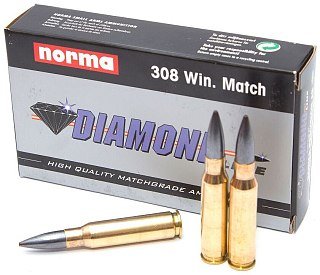 МП Патрон 308Win Norma Match DL 10,9г