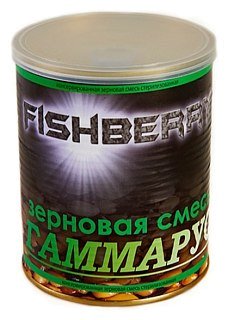 Консервированная зерновая смесь Fish Berry гаммарус 900мл