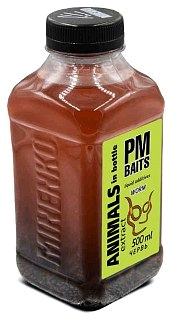 Ликвид MINENKO PMbaits Animals in bottles 0,5л Червь