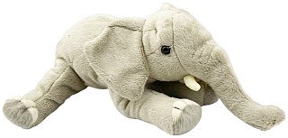 Игрушка Leosco Слонёнок лежащий 23см - фото 1