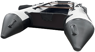 Лодка BigBoat Bering 340П бело-черный - фото 4
