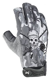 Перчатки Buff Figthing work gloves toothy grey