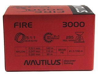Катушка Nautilus Fire 3000 - фото 2