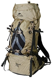 Рюкзак Naturehike Discovery brown 70+5 - фото 1