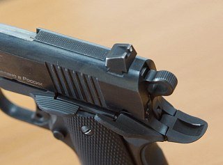 Пистолет Техкрим Кольт TK1911T 44TК черный оксид ОООП - фото 5