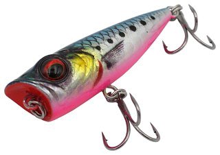 Воблер Savage Gear 3D minnow popper 4,3см 4гр  F pink belly sardine PHP - фото 2