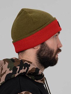Шапка Remington Тight knit brown двусторонняя - фото 5