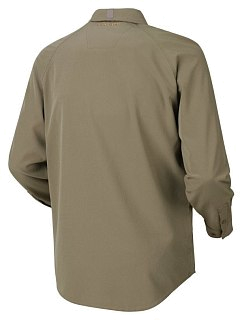 Рубашка Harkila Herlet tech L/S light khaki - фото 2