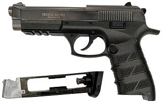 Пистолет Ekol ES P92 B Blowback black 4,5мм металл - фото 8