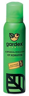 Аэрозоль Gardex Family от комаров с алоэ 150 мл