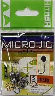 Джиг-головка Hitfish micro jig 1,3гр цв.6 5шт - фото 2