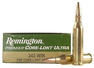 Патрон 243Win Remington 6,5 Core-Lokt Ultra Bonded PSP - фото 1