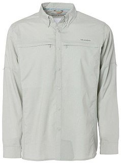 Рубашка Grundens Bayamo Cooling LS Shirt Overcast 