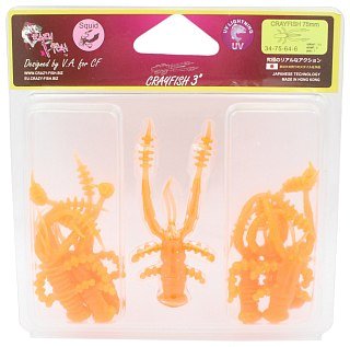 Приманка Crazy Fish Crayfish 3" 34-75-64-6