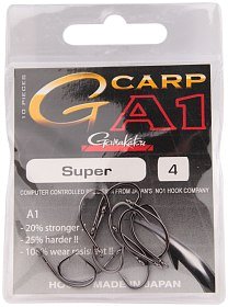 Крючок Gamakatsu A1 G-Carp super Hook №4 уп.10шт