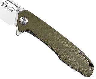 Нож SHOOZIZ XUN120-D складной D2 рукоять G10+3D - фото 3