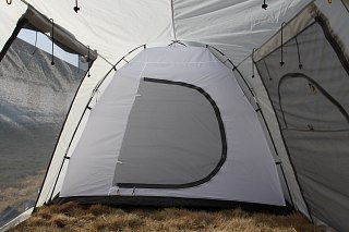 Палатка Talberg BLANDER 4 SAHARA серый - фото 2