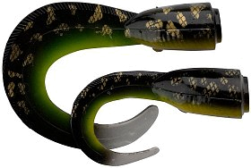 Приманка Savage Gear 3D LB eel tails 17см 06-burbout 2шт