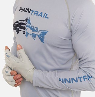 Лонгслив Finntrail Wave Fish 6611 Grey р.XL - фото 7