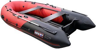 Лодка Хантер 380 красно-черный - фото 1