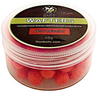 Бойлы Lion Baits Wafters hot demon 12мм