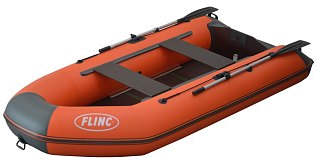 Лодка Flinc FT290L надувная красная - фото 1