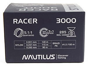 Катушка Nautilus Racer 3000 Com - фото 9
