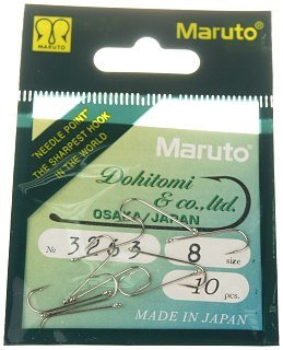 Крючки Maruto 3263 Ni №8 10шт - фото 1