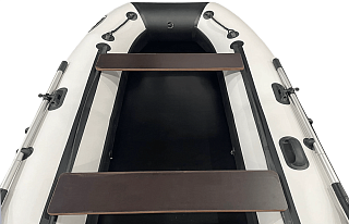 Лодка BigBoat Bering 340П бело-черный - фото 6