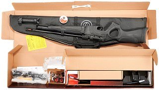 Винтовка Hatsan Flash SET 101 6,35мм насос прицел.пульки сошки саундмод чехол - фото 3