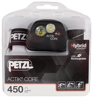 Фонарь Petzl Actik core black - фото 1