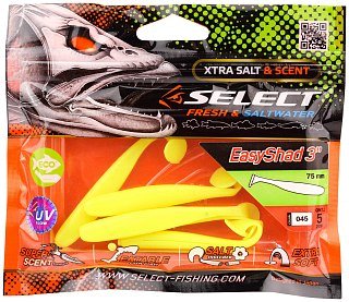 Приманка Select Easy Shad 3" цв. 045 уп 5шт