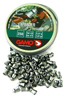 Пульки Gamo Expander 4,5мм 0,49гр 250шт