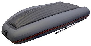 Лодка Хантер 330А НДНД серый - фото 4