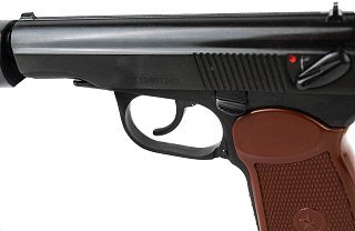 Пистолет Baikal МР 654 К 22 фальшглушитель обновленная ручка - фото 3