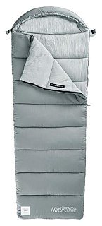 Спальник Naturehike M400 Envelop grey правый