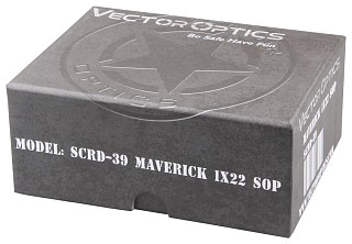 Прицел коллиматорный Vector Optics Maverick-III 1x22 SOP - фото 3