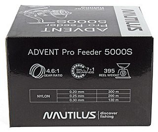 Катушка Nautilus Advent Pro Feeder 5000S Com - фото 12