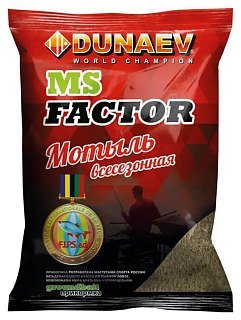Прикормка Dunaev MS Factor 1кг мотыль