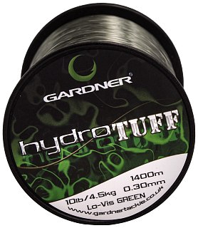 Леска Gardner Hydro-tuff green 10lb 4,5кг 0,30мм - фото 3