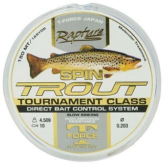 Леска Rapture Spin Trout 150м 0,165мм - фото 1