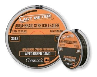 Шоклидер Prologic Akua-braid leader 30lbs 10м camo green