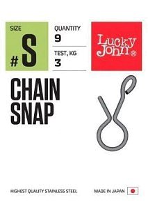 Застежка Lucky John Chain Snap S - фото 2