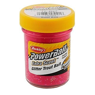 Паста Berkley Powerbait select glitter trout bait 50гр Fluo Red