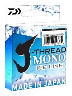Леска Daiwa J-Thread Mono Ice Line 0.29мм 50м