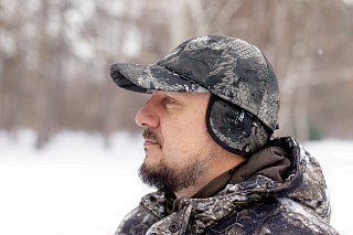 Бейсболка Хольстер Скаут утепленная серые соты - фото 9