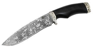 Нож ИП Семин Скиф сталь D2 литье черное дерево - фото 3