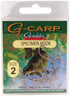 Крючок Gamakatsu G-Carp Specimen Hook №2 уп.10шт