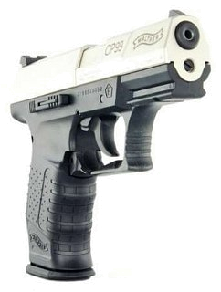 Пистолет Umarex Walther CP 99C никель черный - фото 3