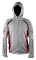 Толстовка Savage Gear SunProtec zip hoodie grey
